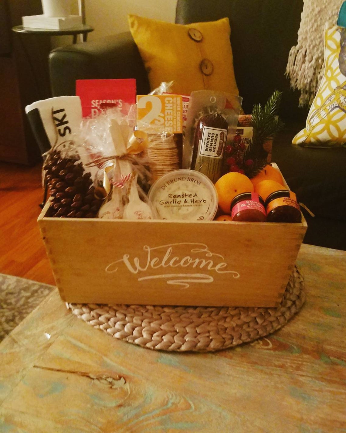 The Weekend Staycation Basket Family Gift Basket Etsy