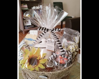 Gourmet Coffee and Breakfast Basket, Get well Gift, Gifts for Coffee Lover