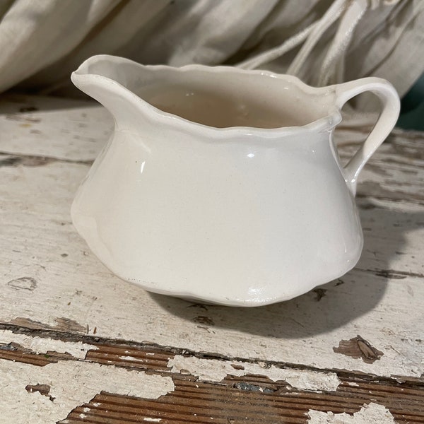 Vintage Ironstone Creamer