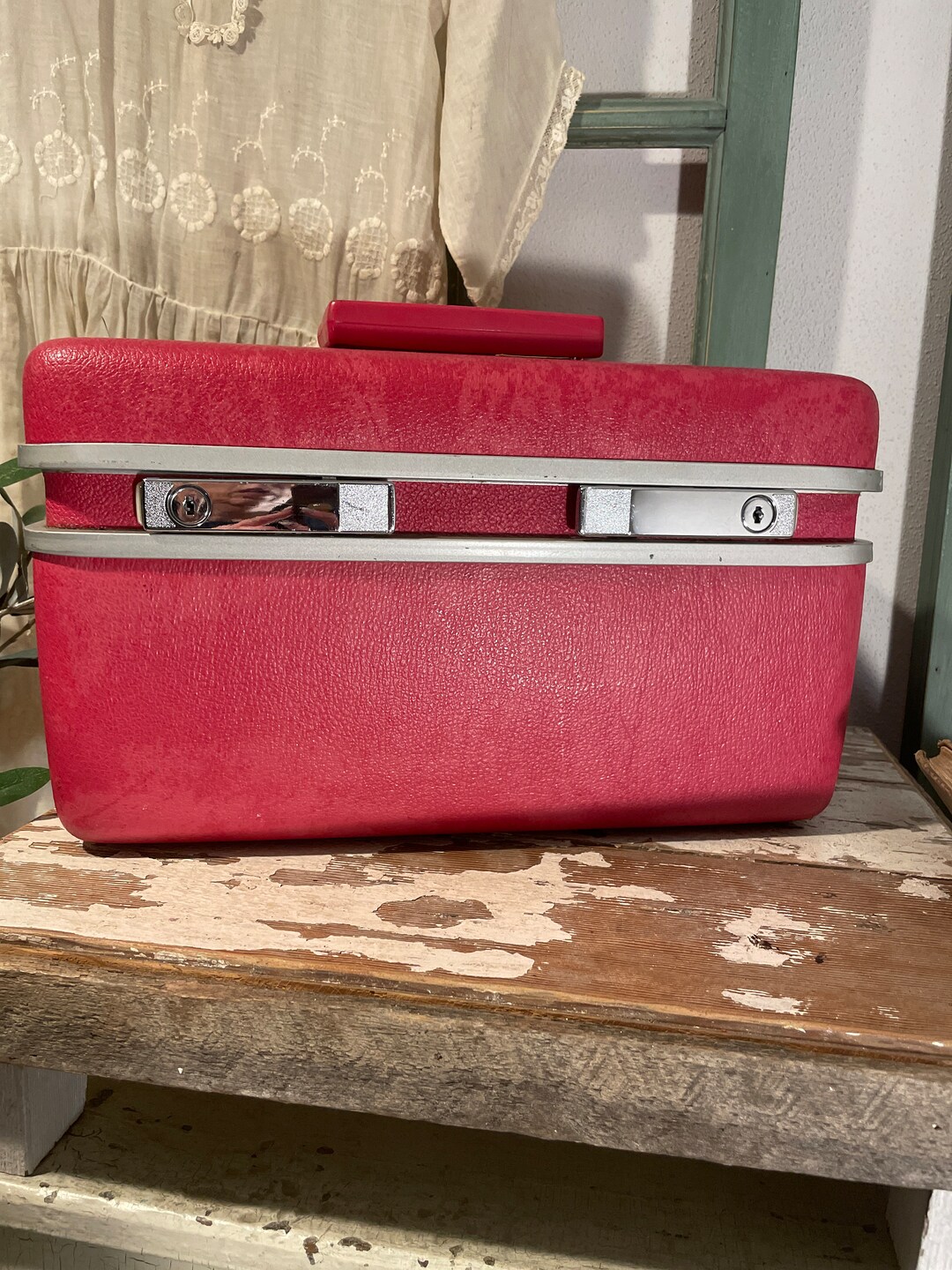 Vintage Royal Traveller Hot Pink Train Case Overnight Case Etsy