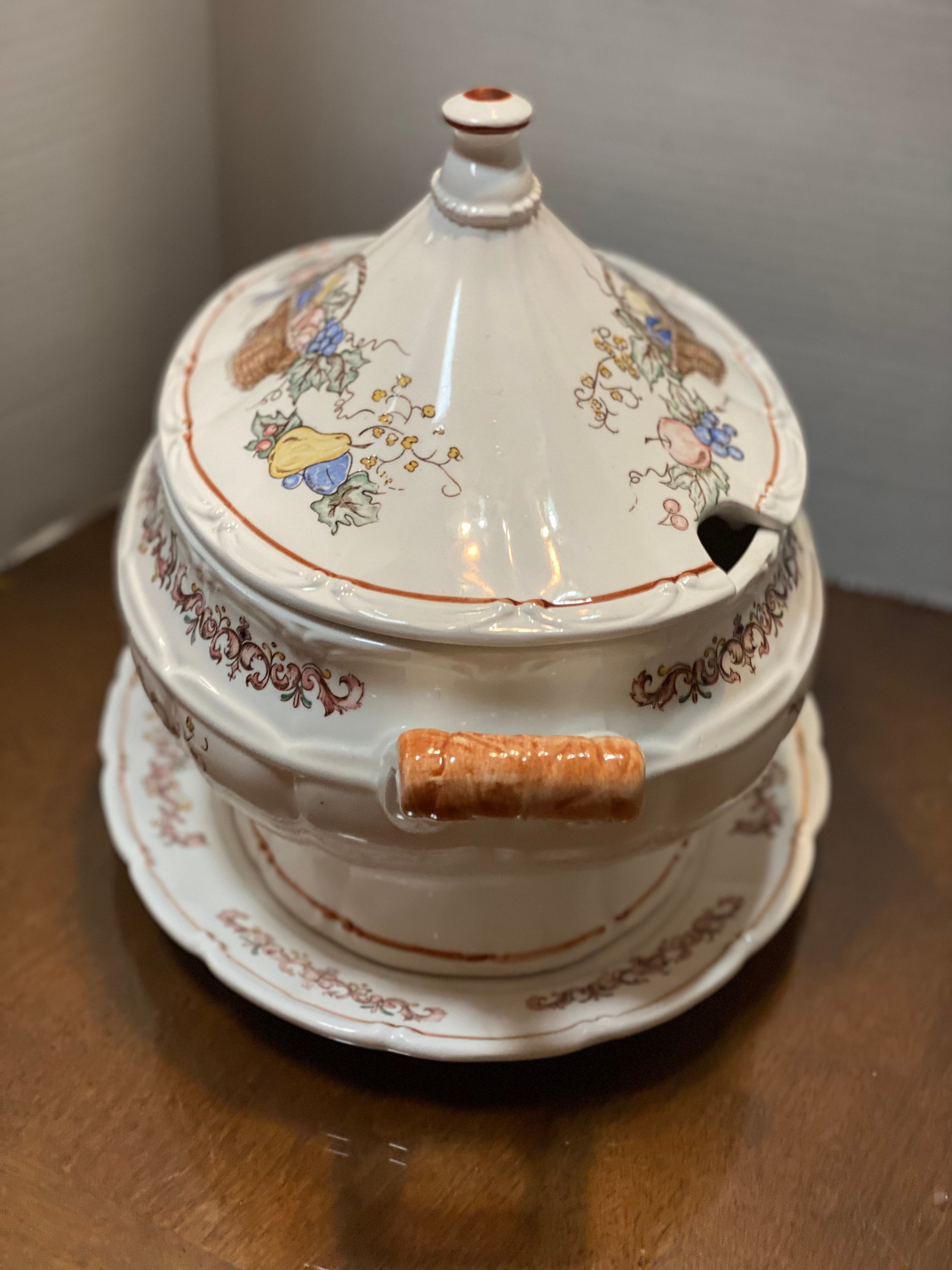 Huge Vegetable Soup Tureen Etsy