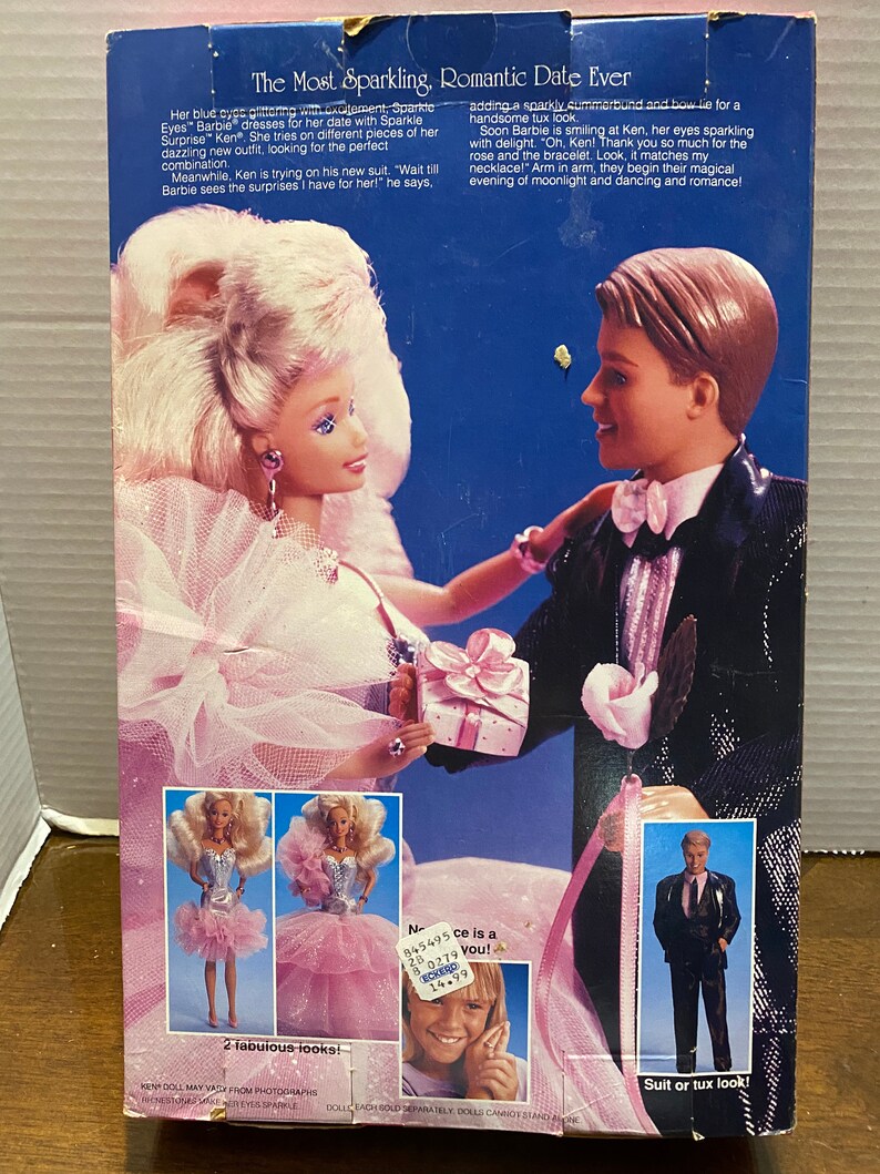 Sparkle Eyes Barbie VTG 1991 Etsy