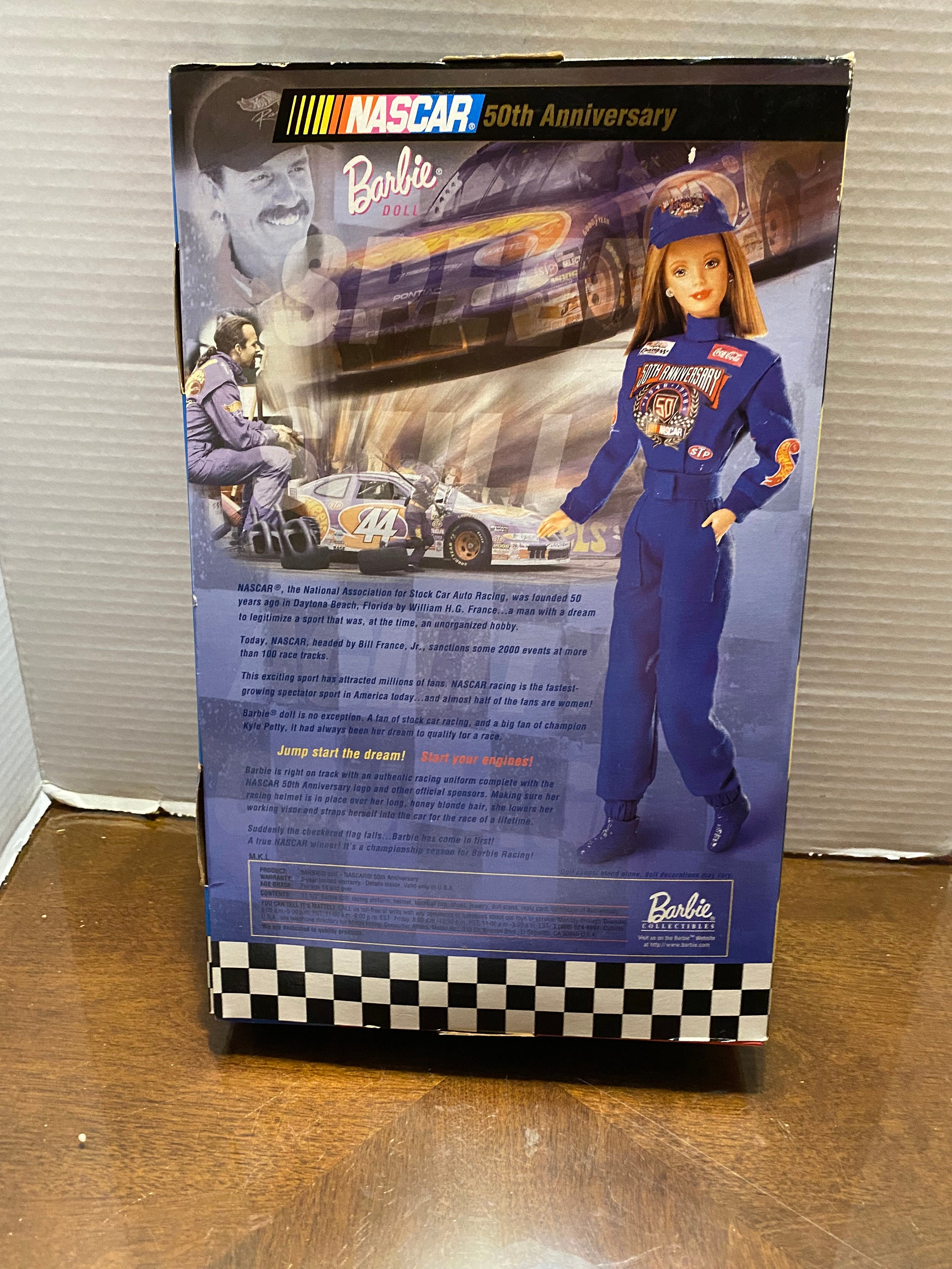 50th anniversary sales nascar barbie
