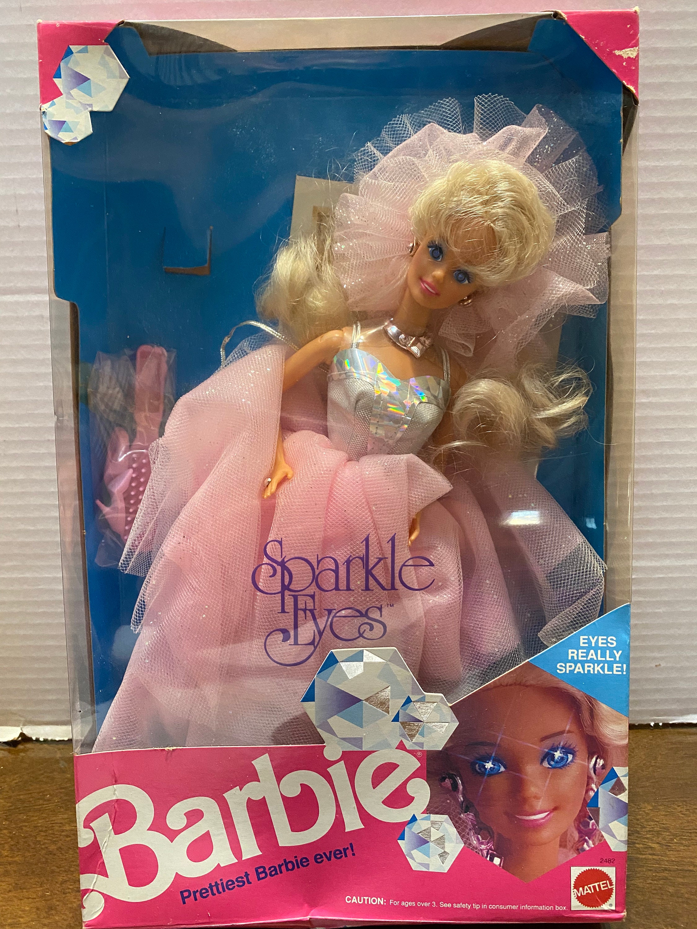 Sparkle Eyes Barbie VTG 1991 - Etsy