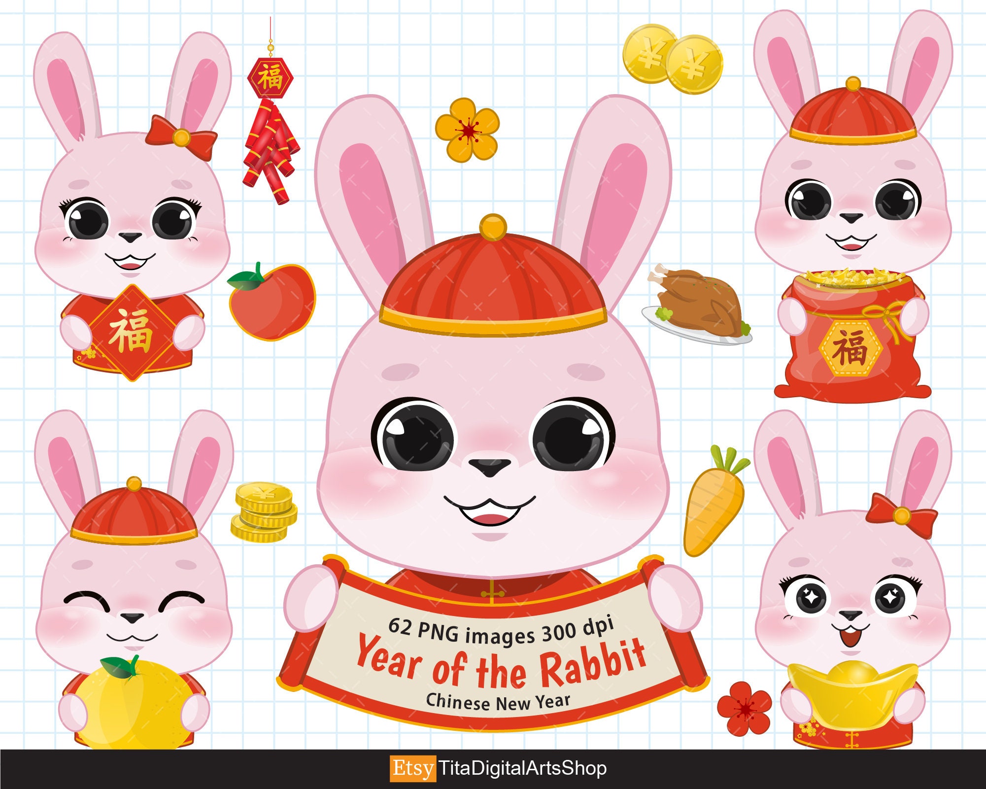 chinese new year rabbit ks2
