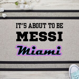 Messi Doormat, Messi Miami, Messi Merch, Lionel Messi