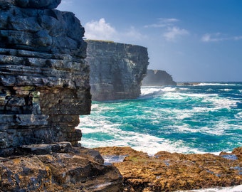 Kilkee Cliffs, UNFRAMED