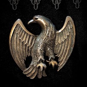 Boucle de ceinture aigle vintage