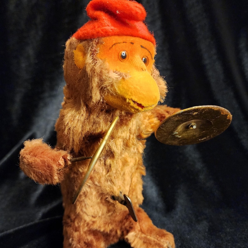 Crazy Pets Peluche Singe 22CM Poupée Jouet Vintage Jouets Doux