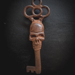 Cast Iron Skeleton Key Large - Etsy