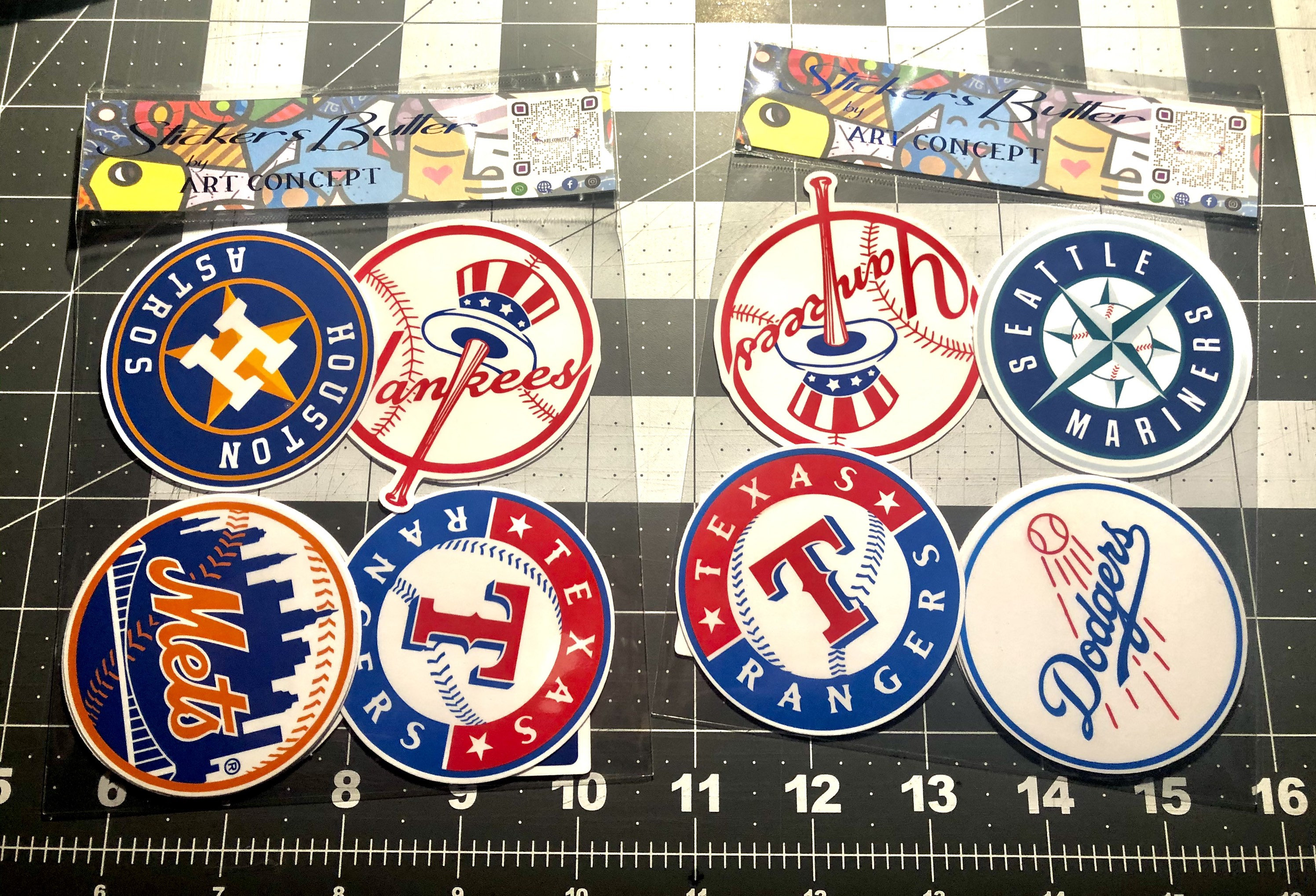MLB STICKERS Etsy