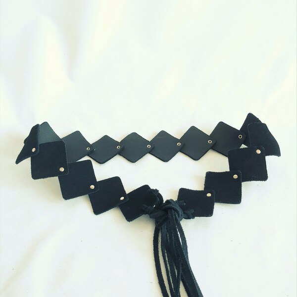 bcbg fringe belt