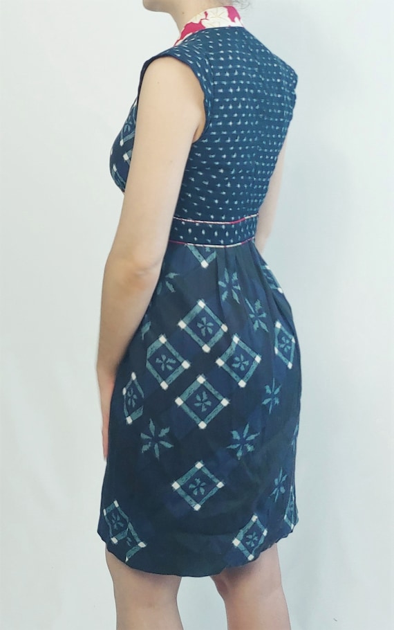 KENZO 1990's Medium Vintage Cotton Dress | Romanti