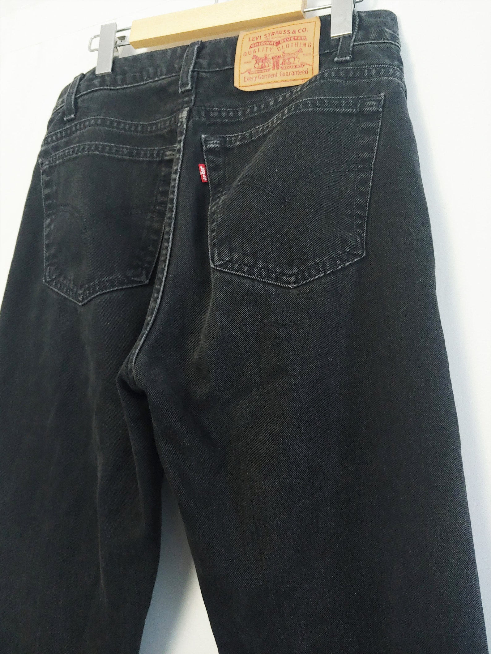 Vintage 516 Black Levi's 90s 00s Jeans Denim pants Slim | Etsy