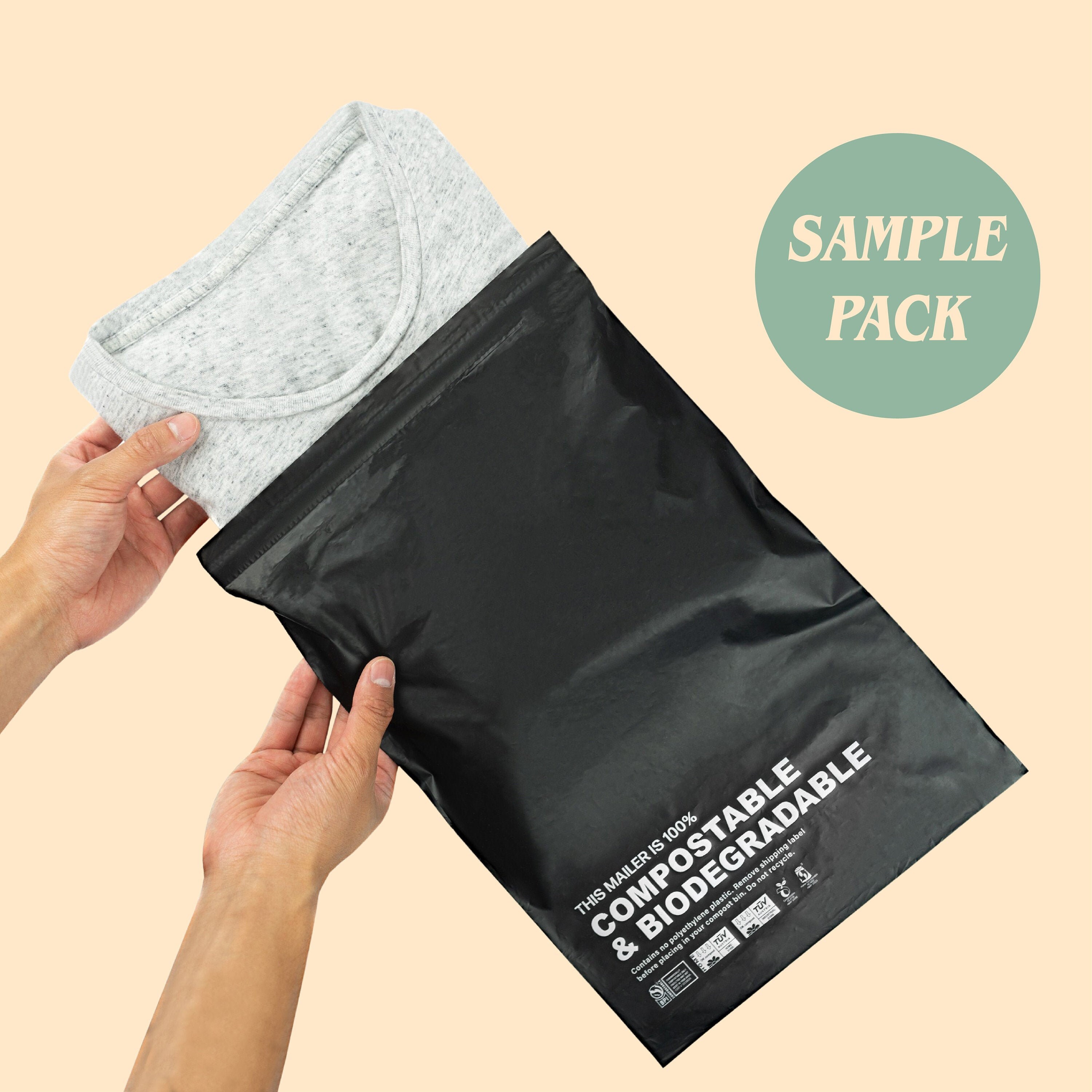 Ecofriendly Compostable Shipping Mailers 10 X Etsy Canada
