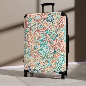 Gepersonaliseerde cadeaukoffer Cabineontwerpkoffer Aangepaste koffer Kleurrijke reistas Aangepaste bagage Herenreistas Damesverjaardagscadeautas