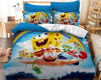 spongebob bedding set full