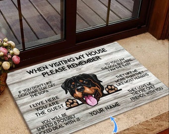 rottweiler doormat