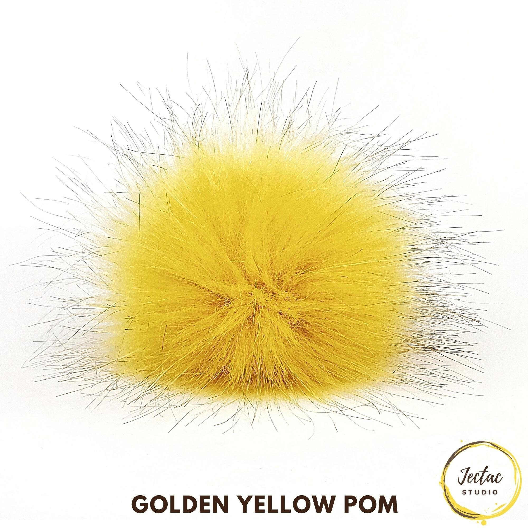 Yellowcake Shop Faux Fur Pom Pom Keychain