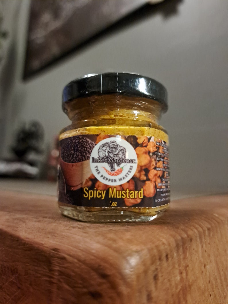 Moutarde brune épicée à la tchèque image 1