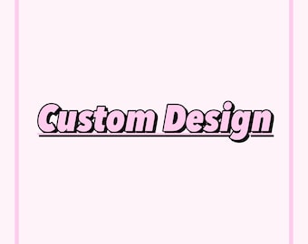 Custom Design Set || Hand-painted press on nails