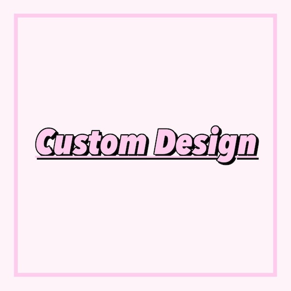 Custom Design Set || Hand-painted press on nails