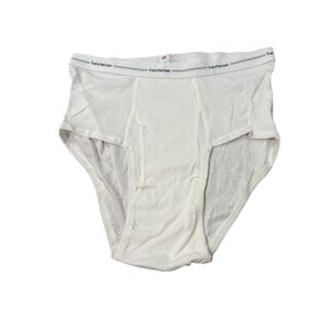 Vintage Fruit Of The Loom Cotton Briefs Underwear Mens Size XL FTL