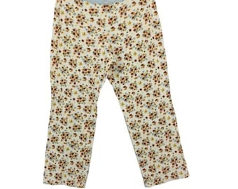 Pantalón de pijama vintage con estampado floral Y2K de Victoria's Secret para mujer, talla grande