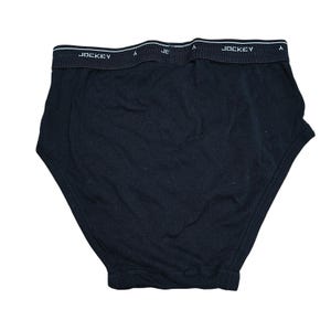 Calzoncillos clásicos Jockey Vintage para hombre, color negro, talla 34, de algodón imagen 3