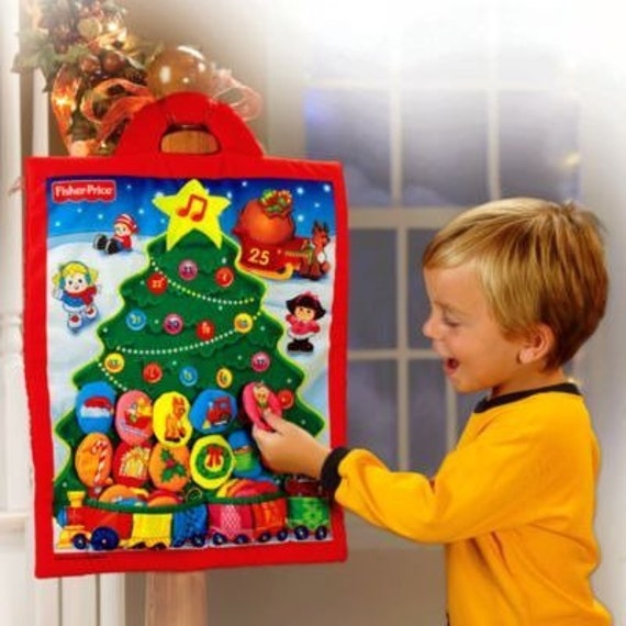 Fisher Price Little People Advent Calendar Fabric Soft Christmas
