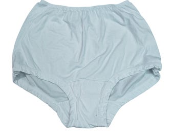 Braguita blanca de algodón cómodo para mujer, talla 7, de Vermont Country Store