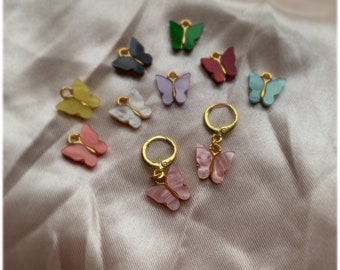 Pendientes de mariposa dainty