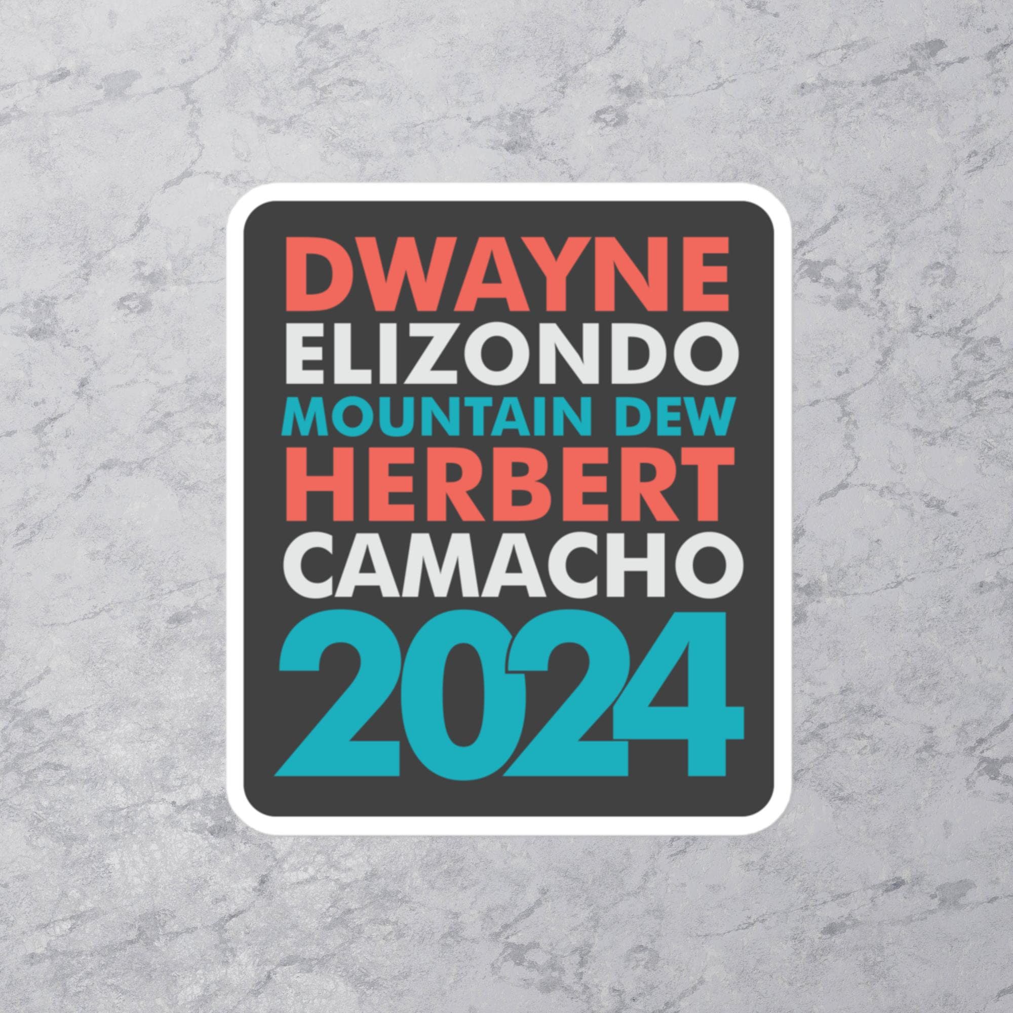 Dwayne Elizondo Mountain Dew Herbert Camacho 2024 Idiocracy Etsy