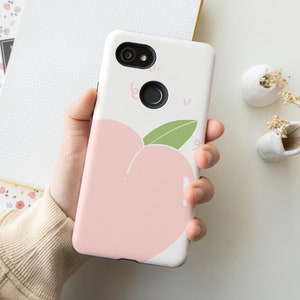 UROCZE ETUI NA TELEFON Sztuka brzoskwiniowa na iPhone 13 12 11 Pro Max, Google Pixel 5 4A 3 2XL, Samsung S21 S20 S10 S9, Samsung Note 20 10, sprawdź to :)