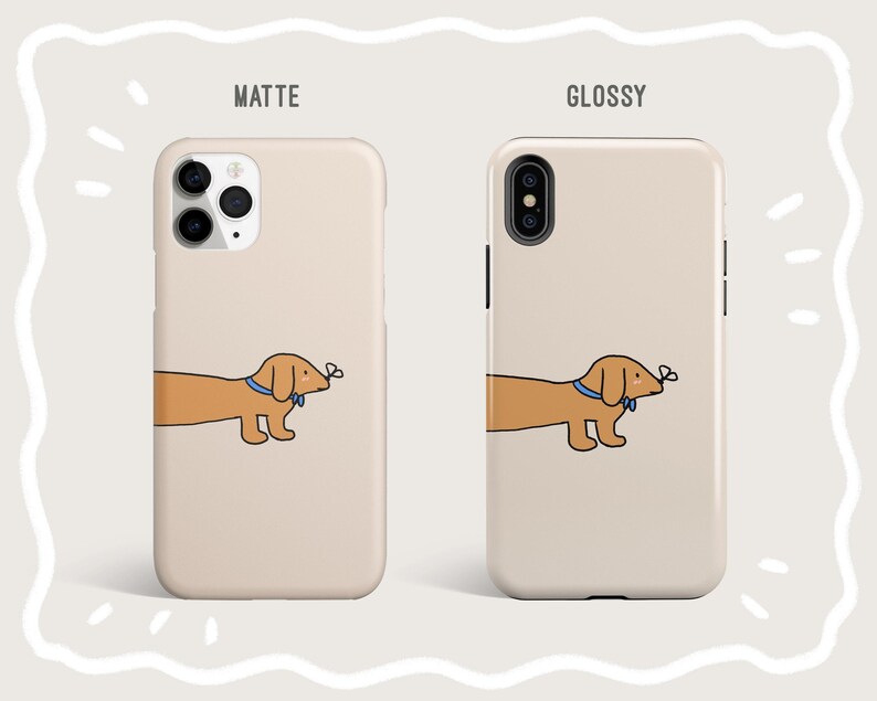 Coque de portable pour chien mignon image 2