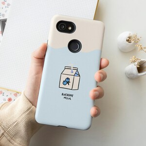 Capa para iPhone com estampa de mirtilos, compatível com iPhone 13, iPhone 12 Mini, iPhone 11 Pro, iPhone XR, Samsung S21, Samsung S20 e Google Pixel 5. imagem 2