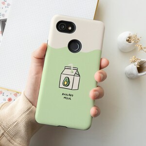 Avocado Fruity iPhone Case, iPhone 13, iPhone 12 Mini, iPhone 11 Pro, iPhone XR, Samsung S21, Samsung S20+, Google Pixel 5, Google Pixel 4XL