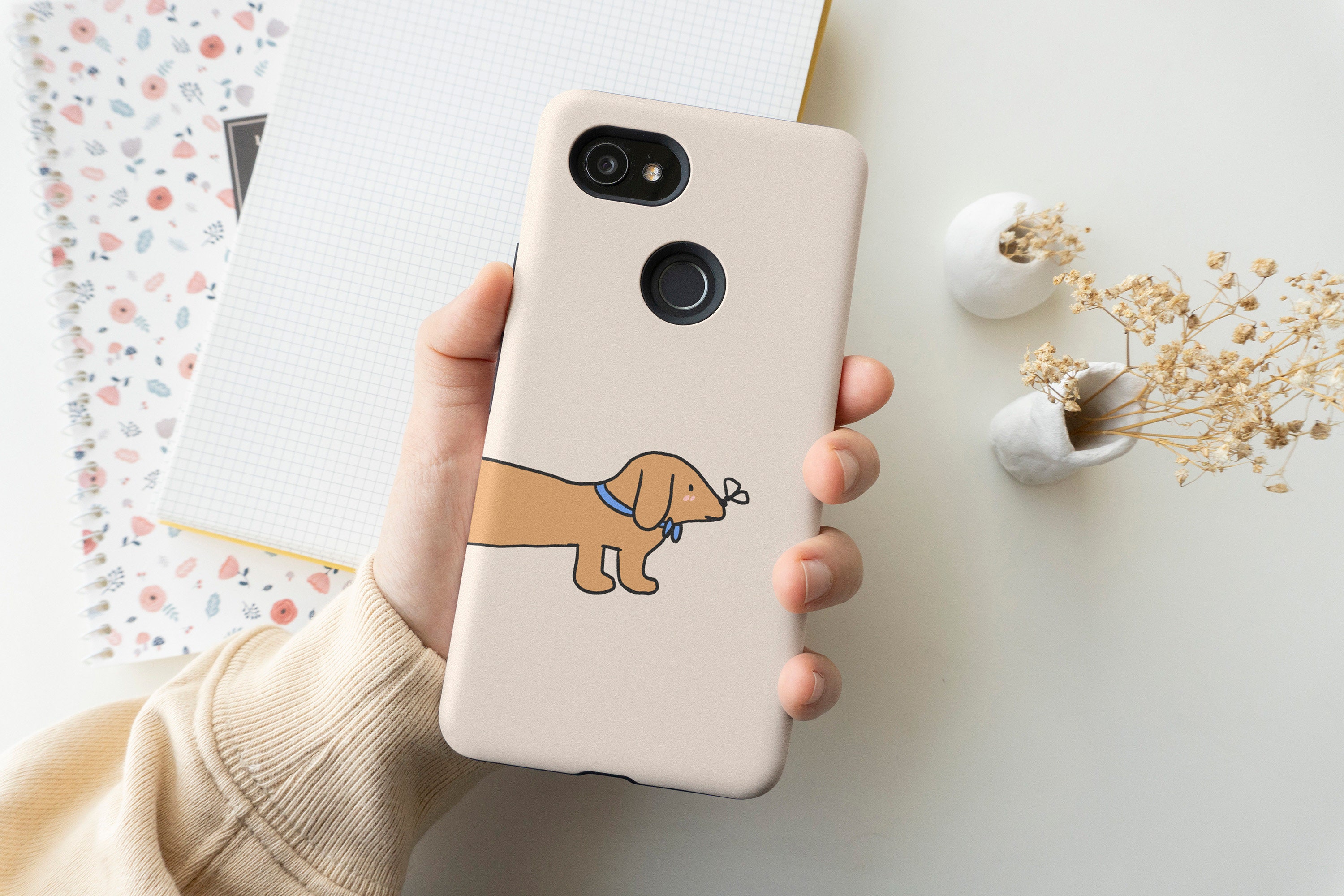 Cute Sausage Dog Google Pixel Case for Pixel 7 6 Pro 5 4a 3a Case