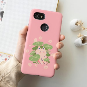 Kawaii Katze Google Pixel 7 6 5 4a Hülle Pixel 3a Hülle, süße Kätzchen Hülle Google Pixel 6P 4XL 3XL 2XL, süße Katzen Handyhülle