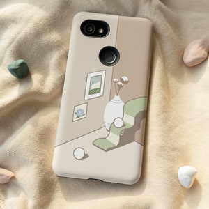 Aesthetic Japan Style Phone Case for iPhone 12 Mini 11 Pro Max X XR XS 7 8+ Samsung Galaxy Note 8 9 10 Galaxy S10 S20 Google Pixel 2 3 4XL