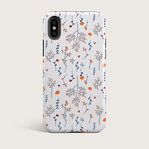 Flower Patterns Phone Case for iPhone 12 Mini 11 Pro Max X XR XS 7 8 Plus Samsung Galaxy Note 8 9 10 Galaxy S10 S20 Google Pixel 2 3 4XL image 3