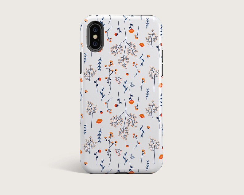 Flower Patterns Phone Case for iPhone 12 Mini 11 Pro Max X XR XS 7 8 Plus Samsung Galaxy Note 8 9 10 Galaxy S10 S20 Google Pixel 2 3 4XL image 3
