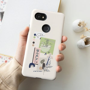 Beautiful Collage Art Tough Phone Case Google Pixel 5 4 3A 2XL Samsung Galaxy Note 20 S21 S20 S10 S9 FE iPhone 13 12 11 Pro Max XR XS 8 7