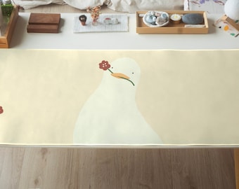 Enten Schreibtischmatte, Kawaii Enten Schreibtischmatte, Niedliche Schreibtischmatte, Ästhetische Schreibtischmatte, Schreibtischmatte Niedlich, Individuelle Schreibtischmatte, Schreibtischzubehör