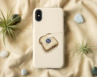 Blueberry Bread Phone Case for iPhone, Samsung Galaxy/Notes and Google Pixel
