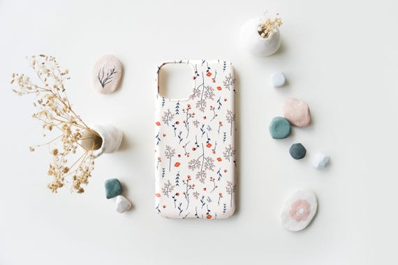Flower Patterns Phone Case for iPhone 12 Mini 11 Pro Max X XR XS 7 8 Plus Samsung Galaxy Note 8 9 10 Galaxy S10 S20 Google Pixel 2 3 4XL