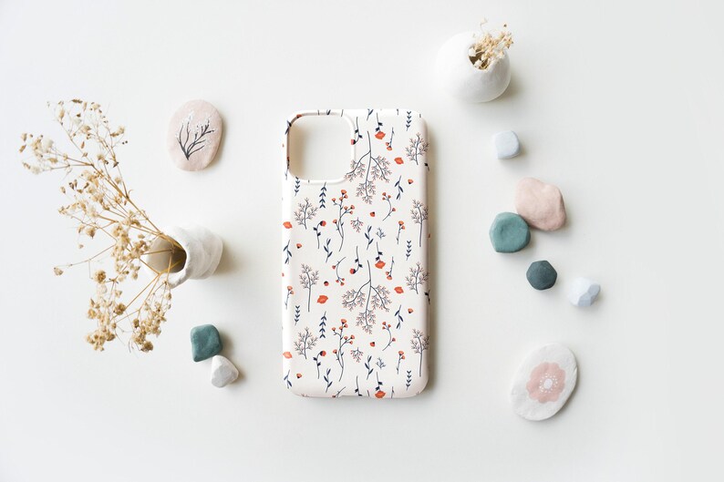 Flower Patterns Phone Case for iPhone 12 Mini 11 Pro Max X XR XS 7 8 Plus Samsung Galaxy Note 8 9 10 Galaxy S10 S20 Google Pixel 2 3 4XL image 1