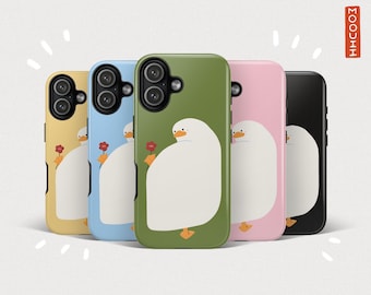 Personalized Color Duck Phone Case for iPhone, Samsung Galaxy/Notes and Google Pixel