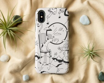 Cat Daydream iPhone Case | Cute Cat Phone Case