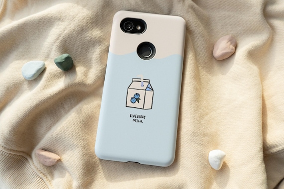 Blueberries Fruity iPhone Case, iPhone 13 Case, iPhone 12 Mini, iPhone 11 Pro Case, iPhone XR, Samsung S21, Samsung S20, Google Pixel 5 Case